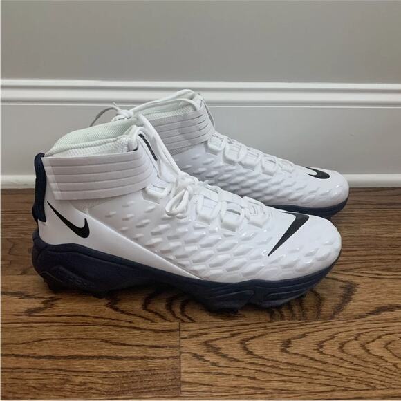 Nike Other - Nike Force Savage Pro 2 Shark White Football Lineman Cleats Mens 11.5 BV5448-102